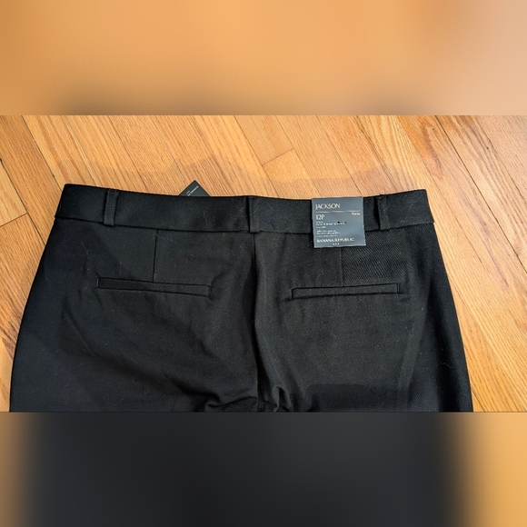 Banana Republic Black Wool Blend Trousers - Picture 6 of 6